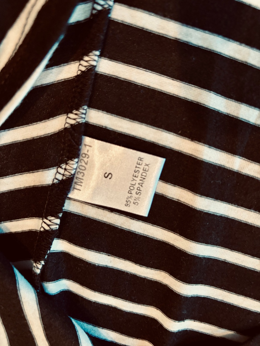THML Striped Embroidered Racerback Tank Top Size S - Picture 7 of 10